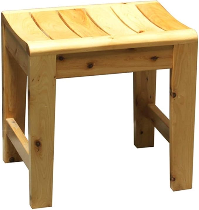 HZR Bath Stools Bathroom Stools Bathroom Stools waterproof old bath stool solid wood