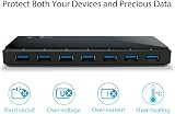 TP-Link UH720 USB Hub 7-Port 5Gbps USB 3.0 Dock Station 2x 2.4A Fast Charge view 6
