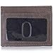 Alpine Swiss Mens Leather Money Clip Front Pocket Wallet Gray