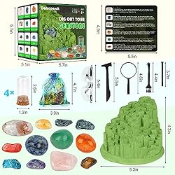 Gemstone Dig Kit (Unique Shape),Great STEM Science