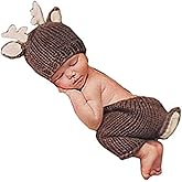 Lppgrace Newborn Baby Boy Girl Photography Props Outfits Lovely Deer Hat Pant