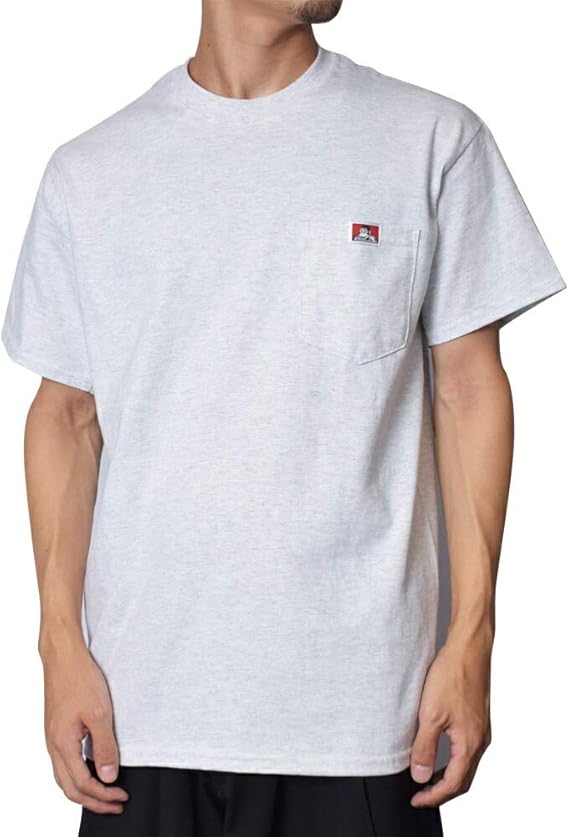 Amazon ベンデイビス Classic Label Pocket T Shirt ポケットtシャツ メンズ 半袖 無地 Tシャツ ロゴt トップス 並行輸入品 Tシャツ カットソー 通販