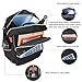 Puersit Vintage 15 Inch Laptop Backpack Canvas College School Backpack with USB Charging Port