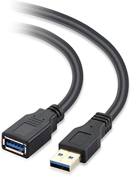 Amazon Usb 延長 6m Usb3 0延長ケーブル 金メッキコネクタ タイプaオスからaメスへの延長ケーブルコードデータ転送5gbps ドライブ マウス Xbox キーボード カードリーダープリンター など 6 M None Brand Usbケーブル 通販