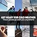 THERMO GEAR Heated Winter Gloves, Electric Ski, Snowboard, and Work Liners for Men & Women