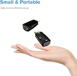 AIYEEN HDMI to VGA Adapter 1080p with 3.5mm Audio for Laptop Projector Monitor view 6