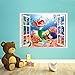 Howsoperfect The Little Mermaid Removable Kids Room Wall Decor Decal Stickers