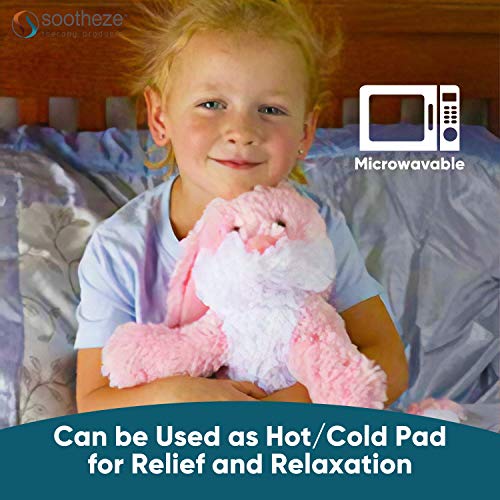 Sootheze Rosey Bunny Rabbit Scented Stuffed Animal Toy Microwavable