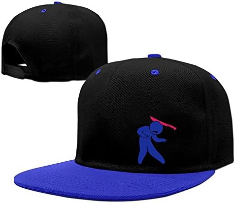 Unisex Zombie With A Pink Knife On Its Head Snapback Hip Hop Baseball Cap Hat Adjustable Cotton By JE9WZ