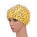 Medifier Swim cap Floral Petal Retro Style Bathing Caps for Women
