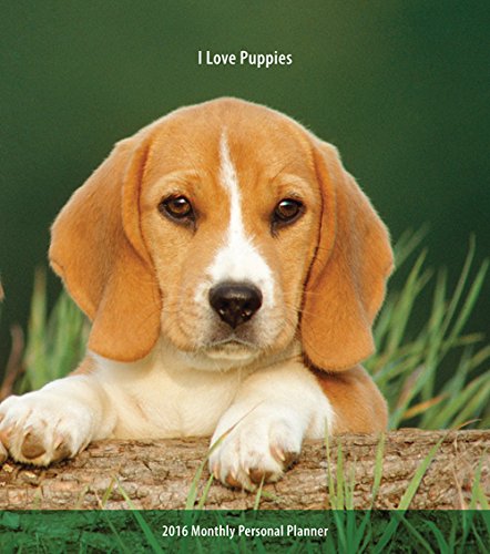 I love puppies 2016 monthly personal planner