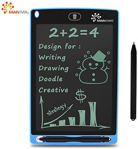 KUPPET LCD Graphic Writing Tablet,Durable Drawing and Writing Board 8.5 inch Gift for Kids Office Writing Board Gift in School,House,Office,Car for Kids, Designer, Teacher, Student Carry Easily