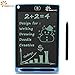 KUPPET LCD Graphic Writing Tablet,Durable Drawing and Writing Board 8.5 inch Gift for Kids Office Writing Board Gift in School,House,Office,Car for Kids, Designer, Teacher, Student Carry Easily