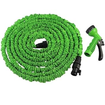 Grafner® Flexibler Gartenschlauch 15 Meter dehnbarer Wasserschlauch Schlauch