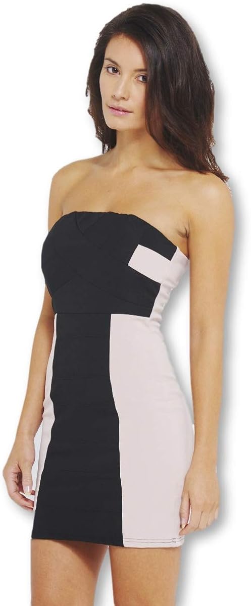 panel bodycon dress