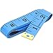 eBoot 60 Inch 150 cm Soft Tailor Tape Measure for Cloth Sewing Waist Bra Head Circumference Tailor Double Sided Cloth Ruler (Blue)