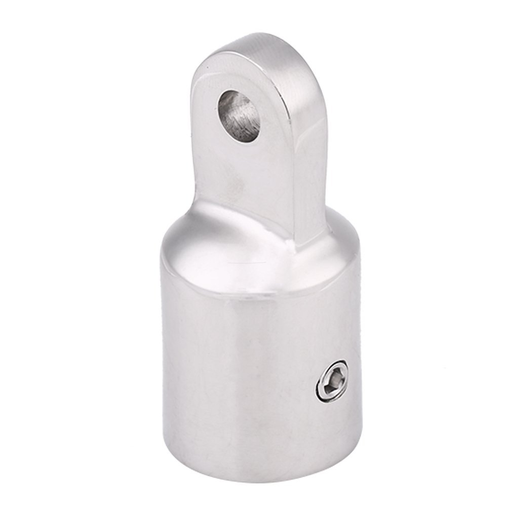 Bimini Top Eye End Cap,7/8inch 3/4 inch Stainless Steel Eye End for Boat Bimini Top Cap Fitting Hardware(19mm)