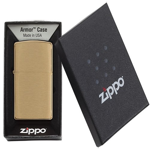 4 Zippo+168+Brushed+Pocket+Lighter