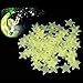 CJESLNA 1 Pack of 100pcs Home Wall Glow in The Dark Star Stickers Decal Baby Kids Room