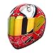 NENKI NK-856 Full Face Spiderman Motorcycle Helmet For Adult &Youth Street Bike,Fiberglass Helmet Shell,DOT Approved (RED BLUE, Large)