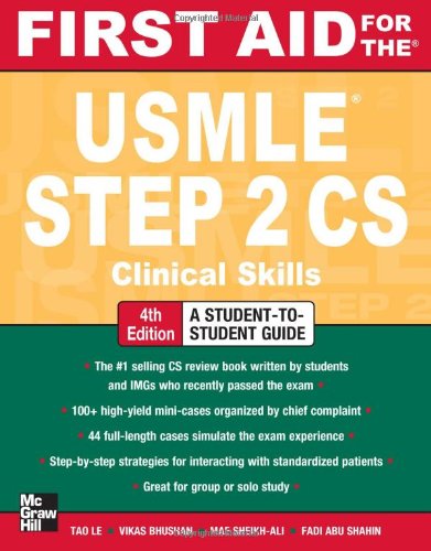 FIRST AID FOR THE USMLE STEP 2 CS