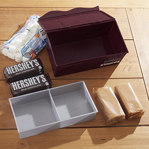 image for HERSHEY'S 01211HSY S'Mores Caddy with Tray, Brown