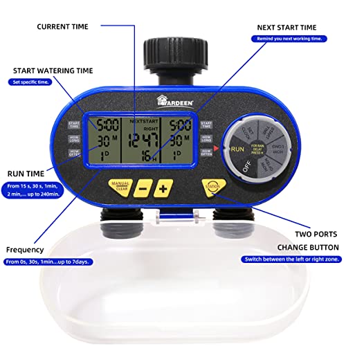 Yardeen Sprinkler Timer,Outdoor Water Timer for Garden Hose