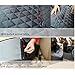PETTOM Pet Bucket Seat Cover 2 in 1 Pet Front Seat Cover Dog Car Seat Cover Dog Hammock Non-Slip Backing Dog Car Seat Carrier Waterproof Full Protection Seat Protector f (Black)