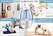 Ultrasonic Cool Mist Humidifier - Best Air Humidifiers for Bedroom / Living Room / Baby with Night Light - Whole House Solution - Large 3L Water Tank - Auto Shut Off & Filter-Free - Gift Box