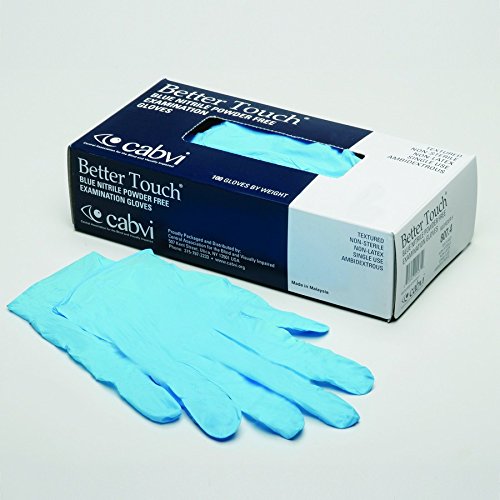 DHS/TSA-Approved Powder-Free Nitrile Exam Glove, Small