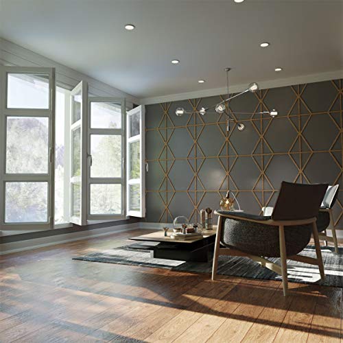 Fraser Decorative Fretwork Wood Wall Panels, Large, 23 3/8" W x 23 3/8" H x 1/4…