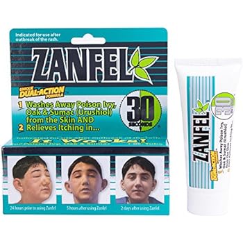 ZANFEL - Poison Ivy, Oak & Sumac Wash, 1 Oz