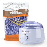 Elera Professional 400ML Hot Wax Heater Warmer Machine with 10.5OZ Hair Removal Wax Beans
