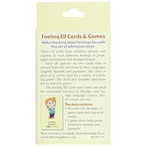 Feeling Elf Cards & Games (English, Spanish and Japanese Edition)