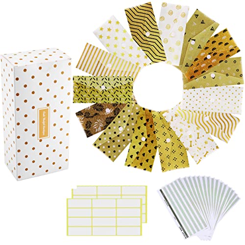 Mornajina 32 Pieces Cash Envelopes for Budgeting, Budget Envelope