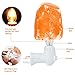 PULNDA Original Himalayan Salt Lamps Crystal Salt Lamp Natural Air Purifier and Soft Night Light for Living Dining Bed Room and Office (Cone)