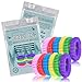 Bugger Off - 12 Pack Mosquito Repellent Bracelet - No Spray Lasting Protection 300 Hrs - 100% All Natural Non-Toxic Oils Made from Plants - Indoor/Outdoor Use - Best Repeller for Men, Women, Kids