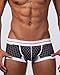 Croota Mens Underwear, Low-Rise Boxer Brief, Satin Accented Waistband