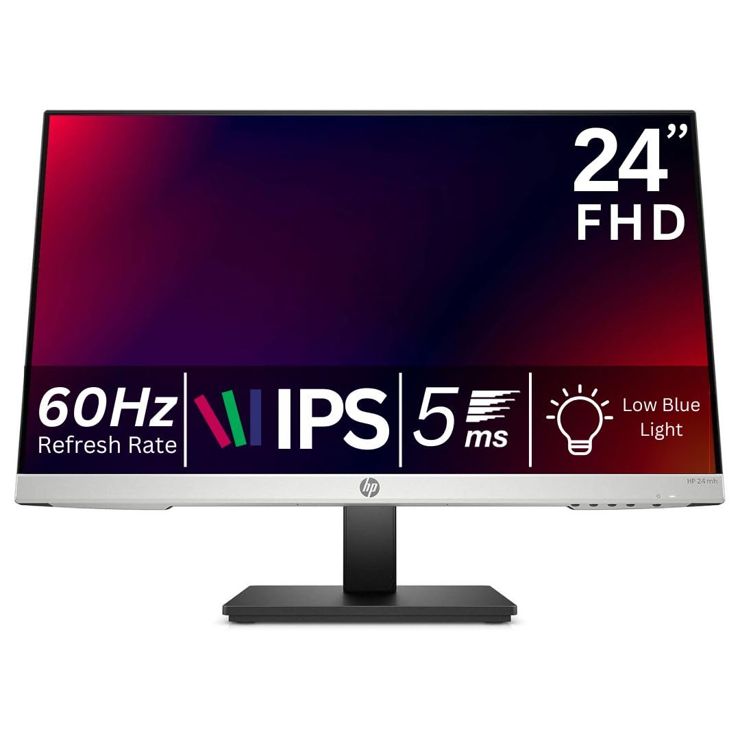 Mua HP 24mh FHD Monitor 23.8-inch IPS Display 1080p Built-in Speakers ...