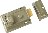 Yale P-77-ENB-PB-60 Traditional Nightlatch 60mm Electro Nickel Brass view 2