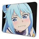 Aqua Konosuba Mouse Pad Gaming Mouse Pad Non Slip