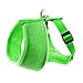 EcoBark Dog Harness - Eco-Friendly Max Comfort Harnesses - Luxurious Soft Mesh Halter - Over The Head Harness Vest- No Pull and No Choke for Puppy, Toy Breeds & Small Dogs (Medium, Green)