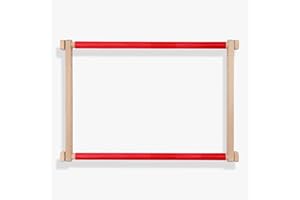 LUCA-S Needlepoint Embroidery Frame with Clips, Cross Stitch Frame, Tapestry Frame, Stitching Frame (9.9' x 12.6')