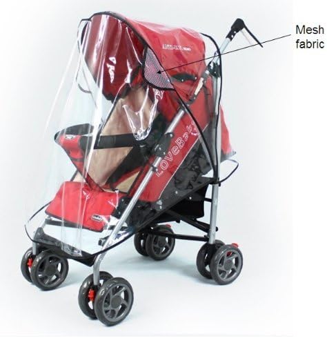 5Five Universal Pushchair Stroller Buggy Rain Cover fits hundreds of models
