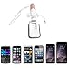 Selfie Stick Extendable Monopod With Mirror For IPhone 6s 6 Plus 5s 5 Android Samsung Galaxy S7 Edge/S4 Smart Phones(Rose Red)