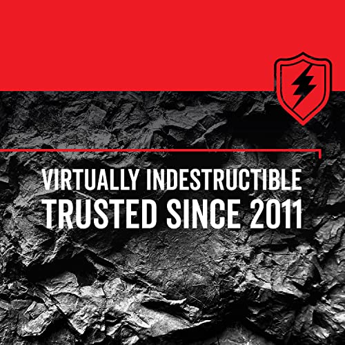 Rayovac Virtually Indescructible LED Tactical Flashlight, Bright Heavy Duty Flashlight for