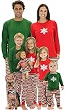 SleepytimePjs Christmas Stripe Family Matching Pajama Set