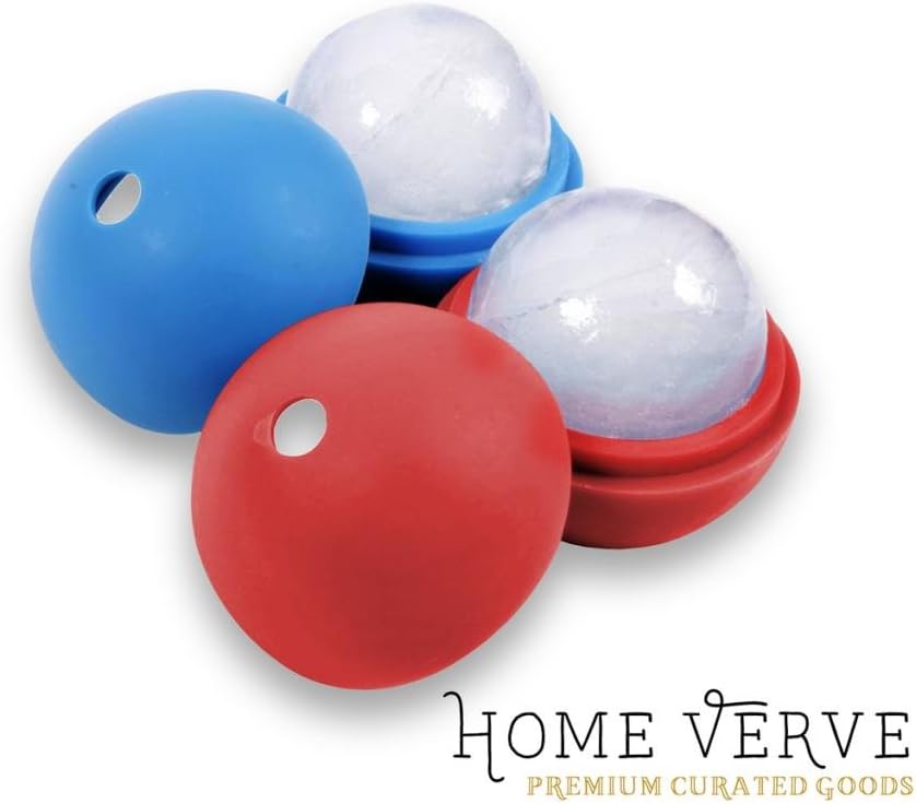 Home Verve Large Ball Ice Cube Mold Ice Balls For Home