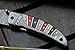 (14 5/18) DKC-160 RED Herring Damascus Folding Pocket Knife 4.5
