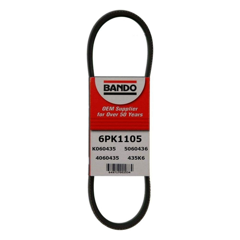 Best Power Steering Belt Bando 6PK1105 Belts